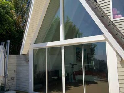 Custom Glass Door Installation 01