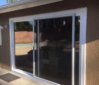 Custom Sliding Door Installation 01