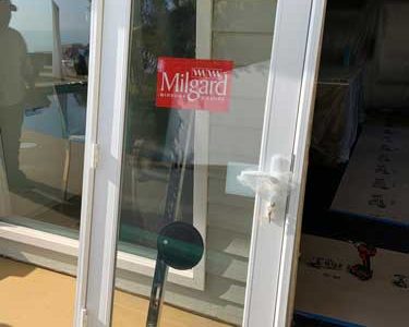 Patio Glass Door Installation 01