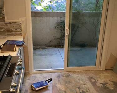 Sliding Glass Door Installation 01