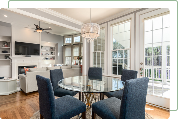 brick house bay window