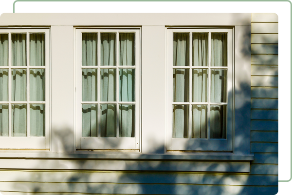 brick house bay window